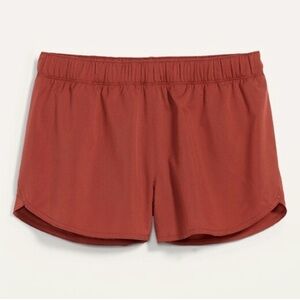 Old Navy Women's Athletic Shorts in Rust